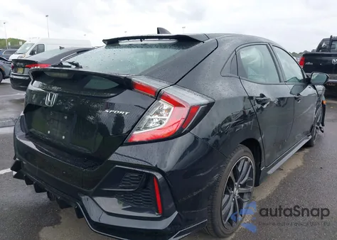 2021 Honda Civic Sport из США, поврежденный, VIN SHHFK7H40MU213928
